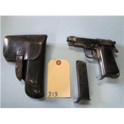 PROHIBITED HANDGUN:  Beretta; .380 cal; Semi Auto; Ser# G25XXX; Barrel Length 3 3/8"