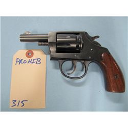 PROHIBITED HANDGUN:  Iver Johnson; I.J. Sealed 8; .22 cal; 8 shot Rev Ser # N19XXX