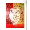 Image 1 : Lotus Pot II by Joyce Lieberman Lithograph Painting