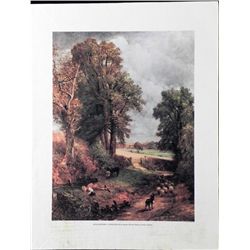 John Constable The Cornfield Lithograph Art Print