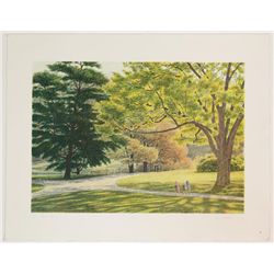 Three Women by Carl Hoffner Limited Edition Lithograph