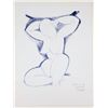 Image 1 : Amedeo Modigliani Caryatid Crayon on Paper Art Print