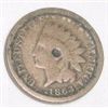 1863 *RARE* INDIAN HEAD PENNY-HOLED!! INDIAN HEAD PENNY CAME OUT OF SAFE!!