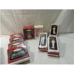 LOT 12 HALMARK KEEPSAKE ORNAMENTS
