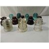 Image 2 : LOT 12 GLASS & CERAMIC INSULATORS