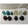 Image 2 : LOT 10 GLASS & CERAMIC INSULATORS