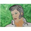Image 3 : ORIGINAL SIGNED PAINTING OF ELVIS