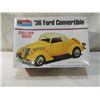 Image 1 : 1936 FORD CONVERTIBLE 1/24 SCALE PLASTIC MODEL KIT