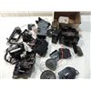 Image 2 : BOT LOT ASSORTED CLOCK MOVEMENT PARTS