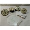 Image 1 : LOT 8 ASSORTED CLOCK FACES AND PARTS