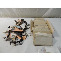 BOX LOT ASSORTED WATCH REPAIR PARTS