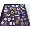 Image 2 : 35+ ASSORTED BOTTON COVERS & SCARF HOLDER