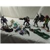 Image 3 : BOX LOT ASSORTED ACTION FIGURE TOYS & VILLIANS