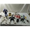 Image 1 : LOT 17 ASSORTED POWER RANGER TOYS & ACTION FIGURES