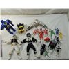 Image 3 : LOT 17 ASSORTED POWER RANGER TOYS & ACTION FIGURES