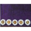 Image 2 : LOT 5 GOLD FOUR DOLLAR COIN COPIES