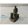 Image 2 : RON HINOTE PEWTER THE VINEYARD KEEPER SCULPTURE