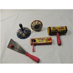 LOT 5 VINTAGE 1920S NOISE MAKERS