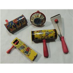 LOT 5 VINTAGE 1920S NOISE MAKERS