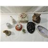 Image 2 : BOX LOT ASSORTED CHINA HOME DECOR