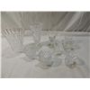 Image 1 : LOT 8 ASSORTED CRYSTAL VASES & CANDLE HOLDERS