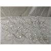Image 2 : LOT 20 CANDLEWICK  WINE GLASSES