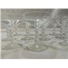Image 3 : LOT 20 CANDLEWICK  WINE GLASSES