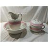 Image 1 : VINTAGE WASH BASIN AND PITCHER WITH CHAMBER POT