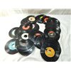 Image 1 : LOT 66 VINTAGE 45 VINYL RECORDS