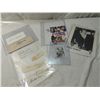 Image 1 : LOT 10 ASSORTED CUT SIGNATURES & PHOTOS WITH AUTO