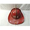 Image 4 : VINTAGE AUTHENTIC FIREMAN HELMET