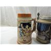 Image 2 : LOT 6 BEER STEINS