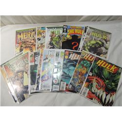 LOT 16 MARVEL HULK COMICS