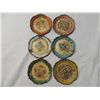 Image 1 : LOT 6 VINTAGE DECORATIVE SMALL SAUCERS