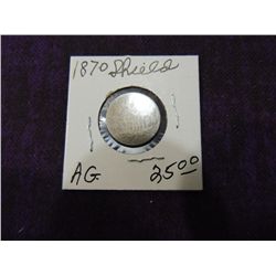 1870 SHIELD NICKEL