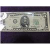 Image 2 : 1950 FIVE DOLLAR BILL