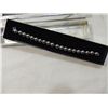 Image 3 : LOT 4 NEW SILVERTONE METAL BEADED BRACELETS