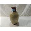 Image 1 : DECORATIVE CERAMIC VASE FLORAL DRAWINGS