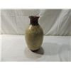 Image 3 : DECORATIVE CERAMIC VASE FLORAL DRAWINGS