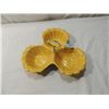 Image 1 : VINTAGE CALIFORNIA POTTERY RELISH TRAY