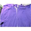 Image 3 : 20+ ASSORTED PURPLE SWEATSHIRTS WINDBRAKERS TSHIRT