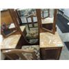 Image 3 : ANTIQUE VANITY AND CHAIR