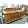 Image 1 : FLEMISH HAND CARVED BUFFET BREUGHEL