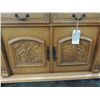 Image 3 : FLEMISH HAND CARVED BUFFET BREUGHEL