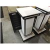 Image 1 : 19WX19DX41H ALL WOOD CONSTRUCTION PEDISTALS