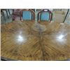 Image 2 : BEAUTIFUL OVAL DINING TABLE & 6 CHAIRS