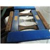 Image 2 : LOT 2 WOODEN 4 WHEEL MOVING DOLLIES .