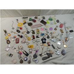 BOX LOT ASSORTED KEY CHAINS
