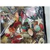 Image 2 : BOX LOT BAGS OF SINGLE EARRINGS