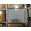 Image 3 : LOT 8 1980s FLEER & DONRUSS CHECKLISTS